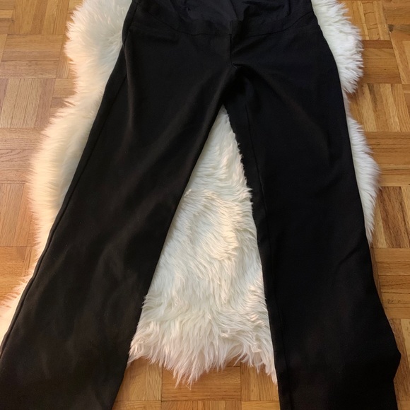 Maternity black pants medium - Picture 2 of 4